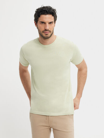 CAMISETA TROPICAL VERDE