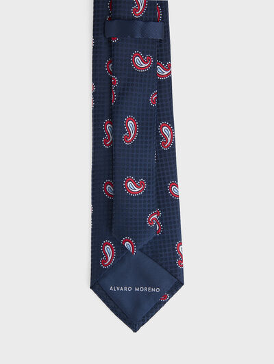 CORBATA JAQUARD MF ROJO