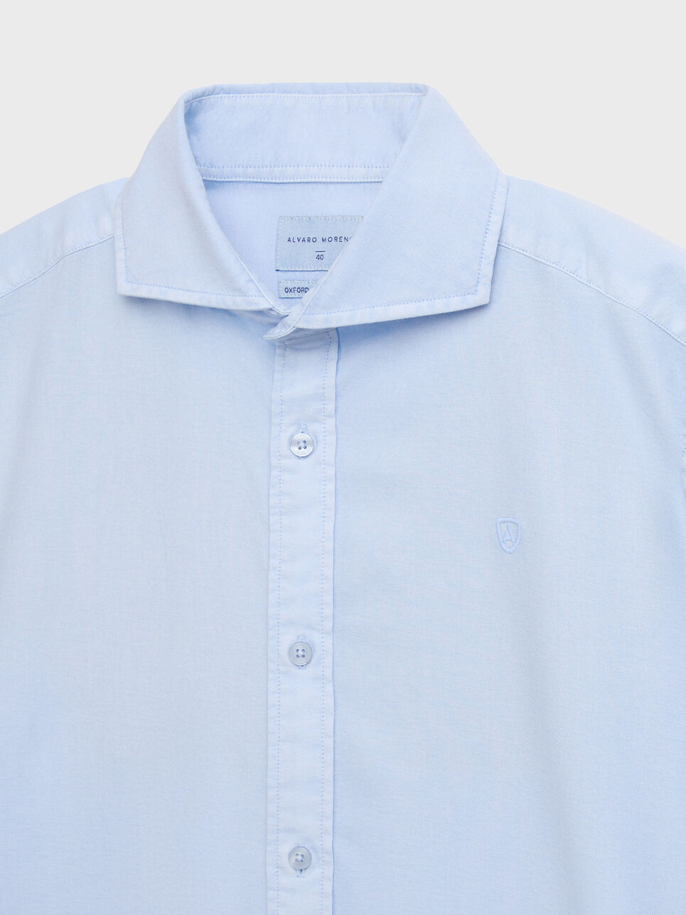 CAMISA OXFORD DYE TIE COLLAR