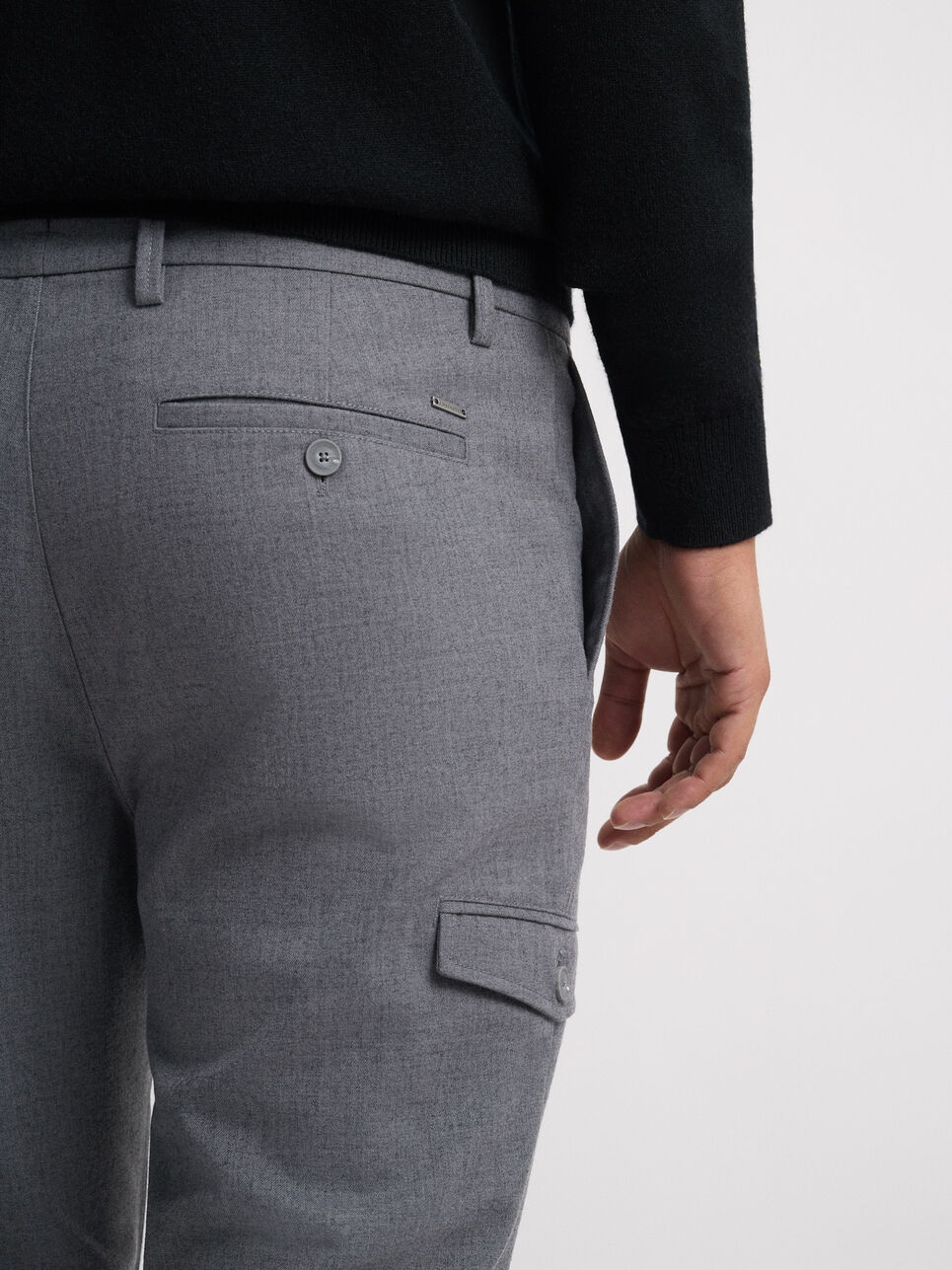PANTALON CARGO FRANELA