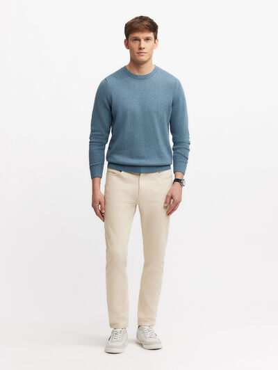 PANTALON PIGMENT BEIGE