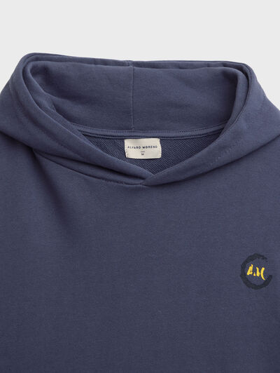 SUDADERA FEARLESS AZUL