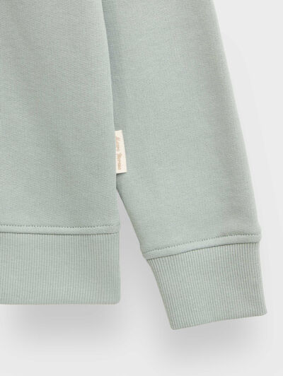 SUDADERA WAVE KIDS VERDE