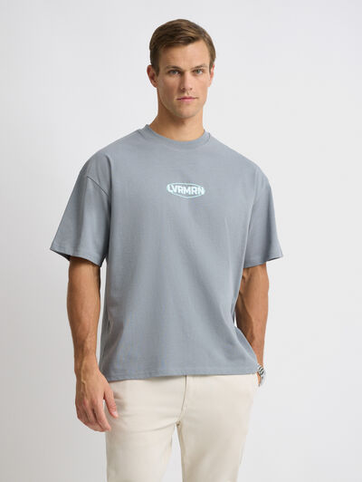 CAMISETA LIVING GRIS