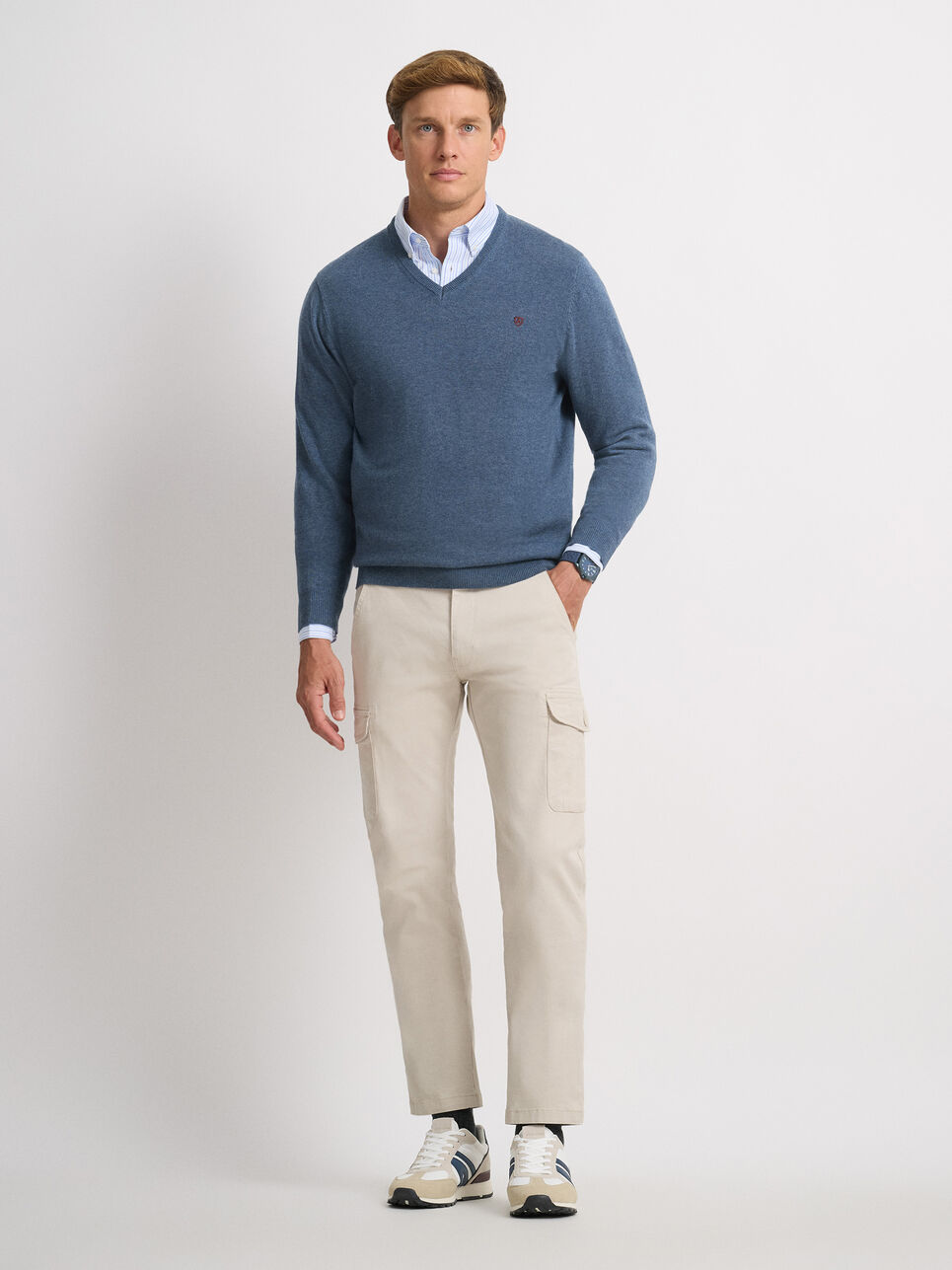 JERSEY V-NECK TRENDY