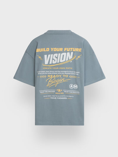CAMISETA VISION AZUL