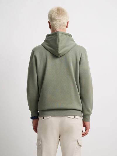 SUDADERA MOMENT VERDE