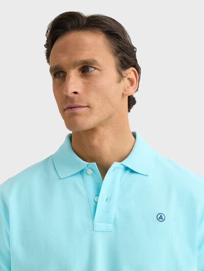 POLO TRENDY VERDE AGUA