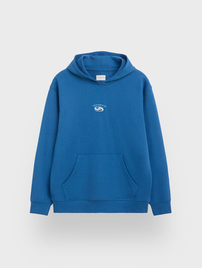 SUDADERA BREAK AZUL