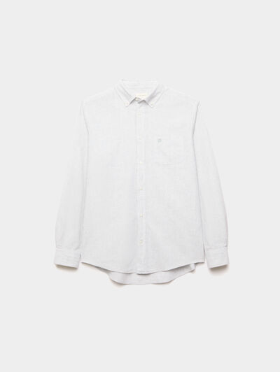 CAMISA LINO RAYAS BD