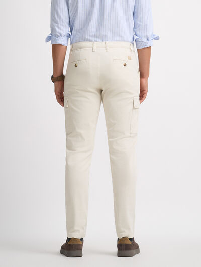 PANTALON CARGO ELVIS CRUDO