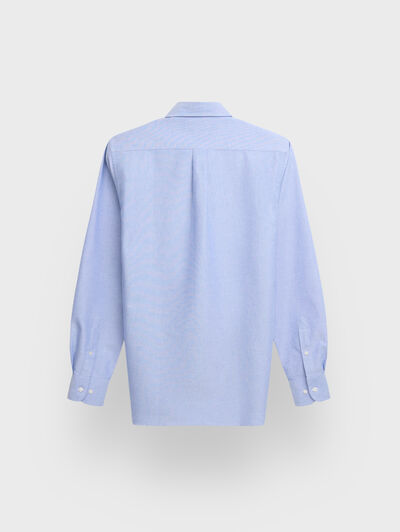 CAMISA NIDO C.BOTON AZUL