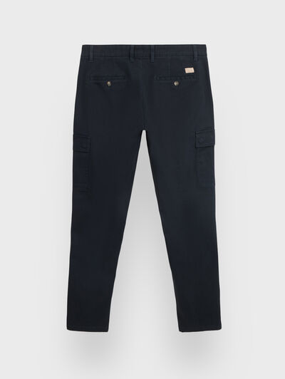 PANTALON CARGO ELVIS AZUL MARINO