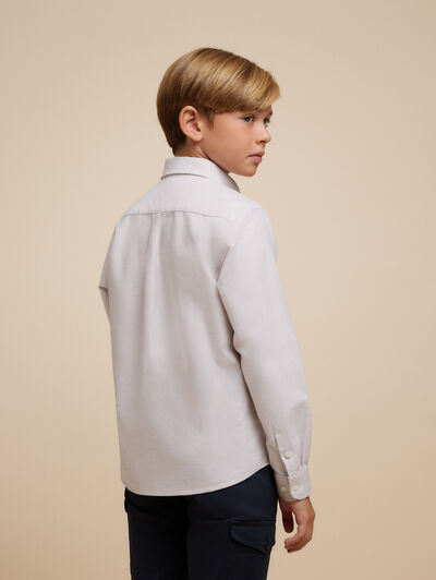 CAMISA OXFORD SOLID KIDS