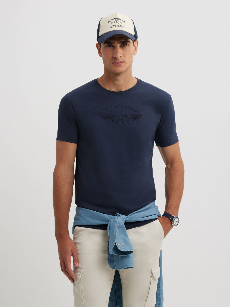 CAMISETA FREEDOM AZUL MARINO