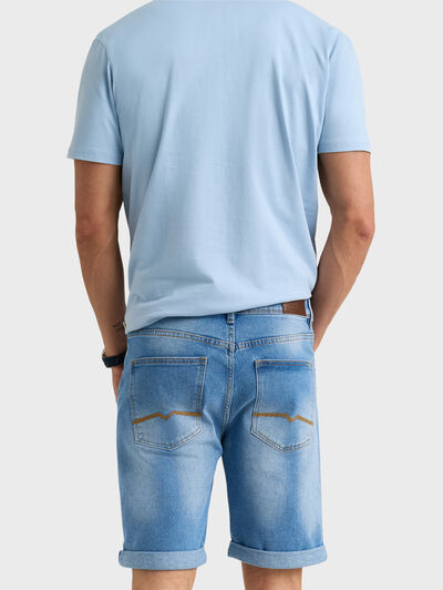 BERMUDA DENIM VUELTA AZUL