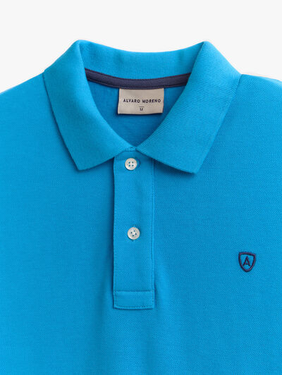 POLO TRENDY TURQUESA