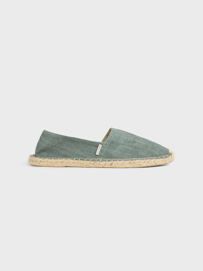 ESPADRILLES LINEN VERDE