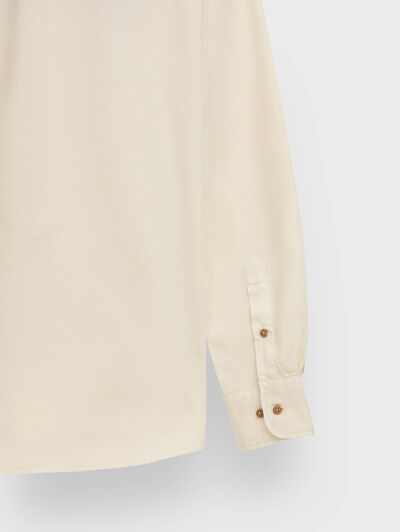 CAMISA PANAMA BOLSILLOS CRUDO