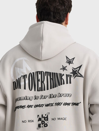 SUDADERA BRAVE BEIGE