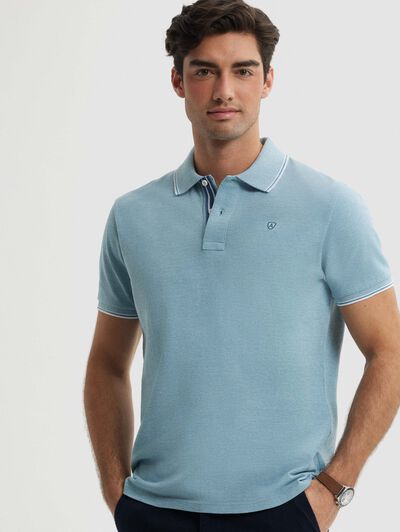 POLO EDGE AZUL
