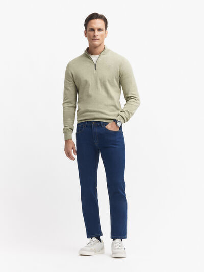 DENIM REGULAR AZUL MARINO