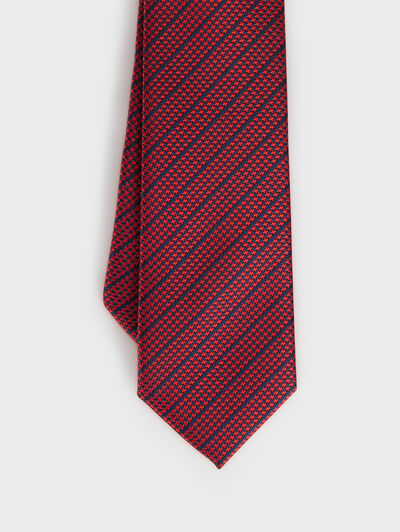 CORBATA JACQUARD MF KIDS ROJO