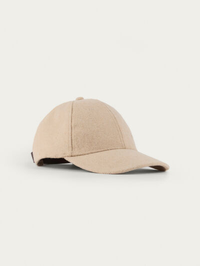 GORRA PAÑO BEIGE