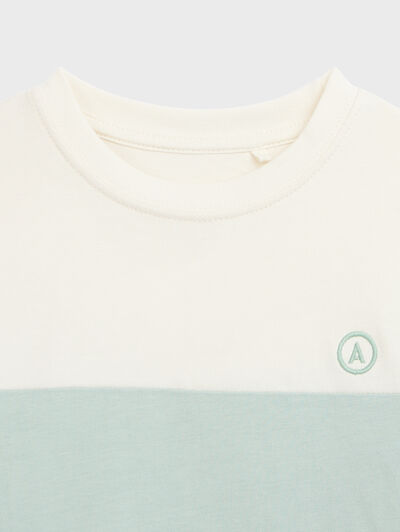 CAMISETA STRIPES KIDS VERDE