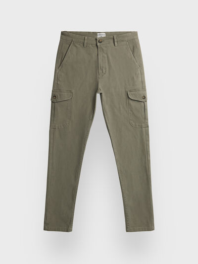 PANTALON CARGO ELVIS VERDE