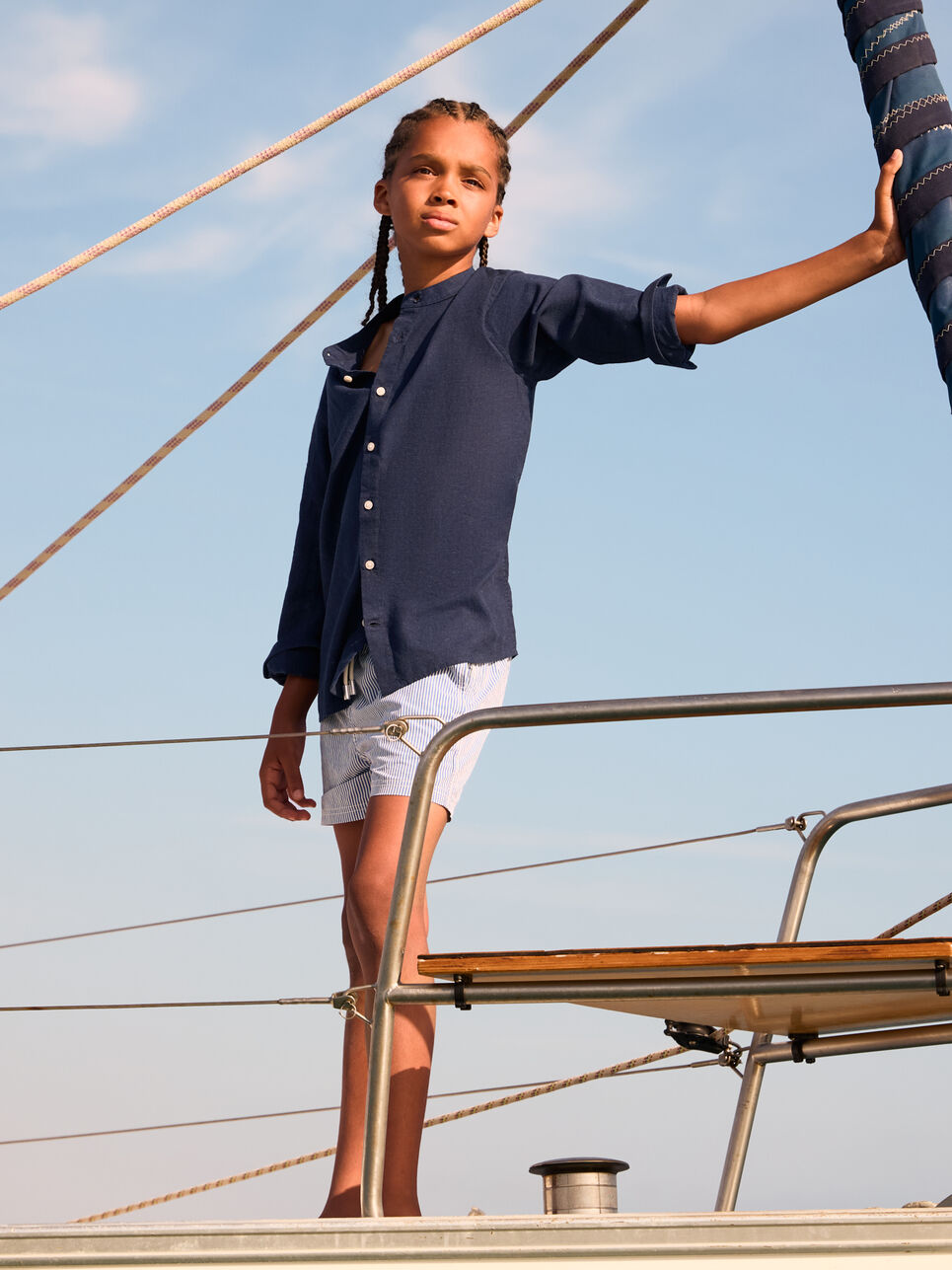 CAMISA LINO MAO KIDS