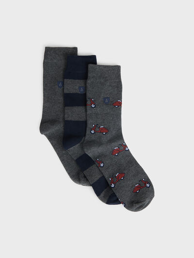 CALCETINES SET FANCY KIDS GRIS