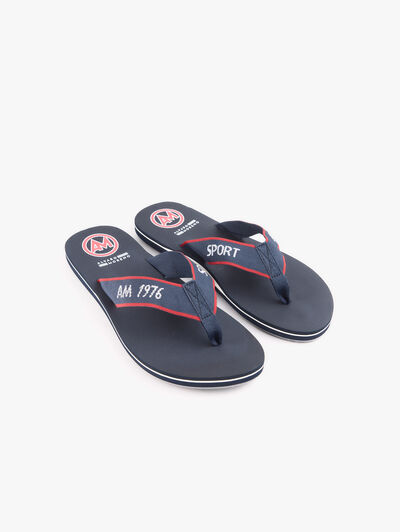 CHANCLAS SPORT AZUL MARINO