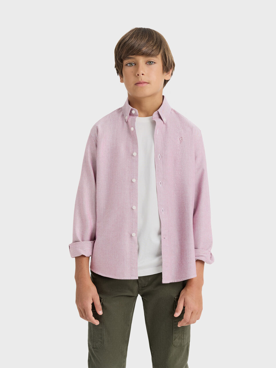 CAMISA OXFORD SOLID KIDS