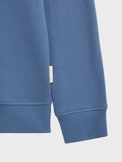 SUDADERA MOMENTUM AZUL