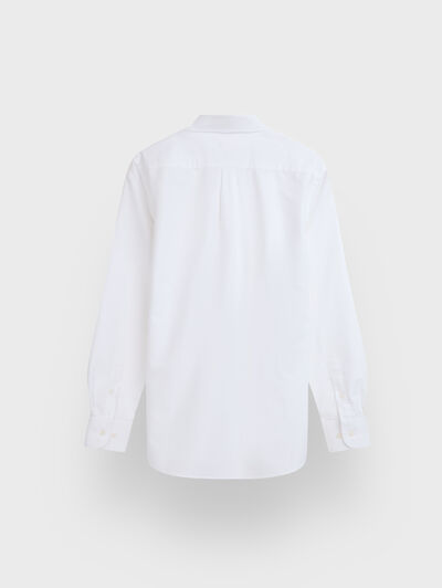 CAMISA OXFORD SOLID BLANCO
