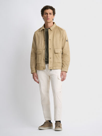 CAZADORA ERICK BEIGE
