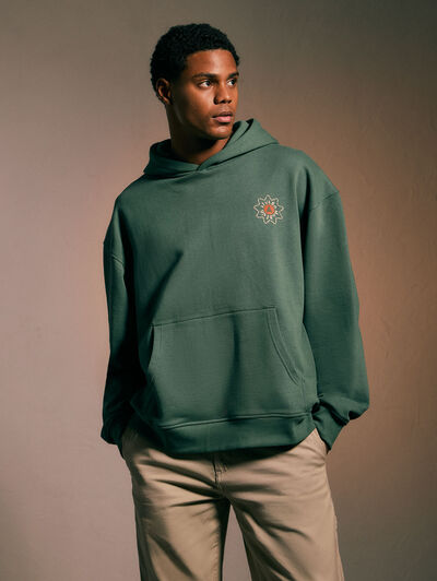 SUDADERA WORTH VERDE