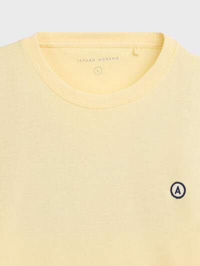CAMISETA PATCH AMARILLO