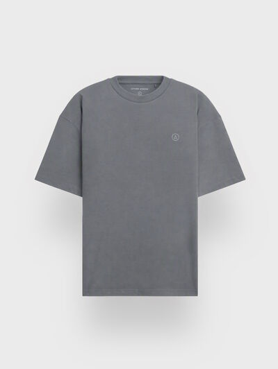 CAMISETA BASIC OVERSIZE GRIS