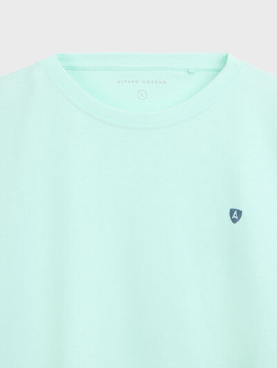 CAMISETA TRENDY VERDE AGUA