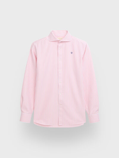 CAMISA OXFORD CLASSIC CORAL