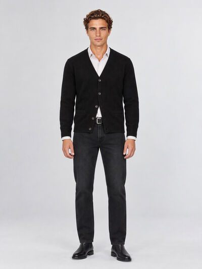 CARDIGAN MULLER NEGRO