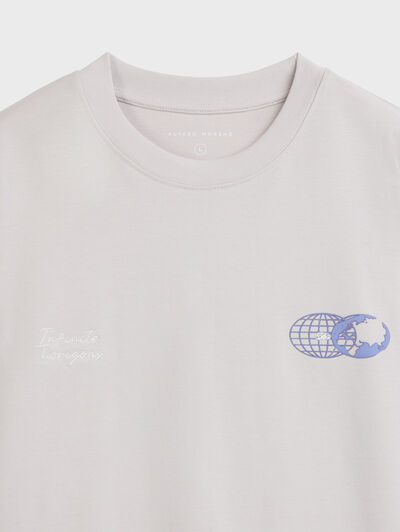 CAMISETA INFINITE GRIS