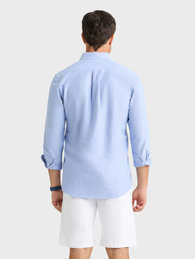 CAMISA NIDO C.BOTON AZUL