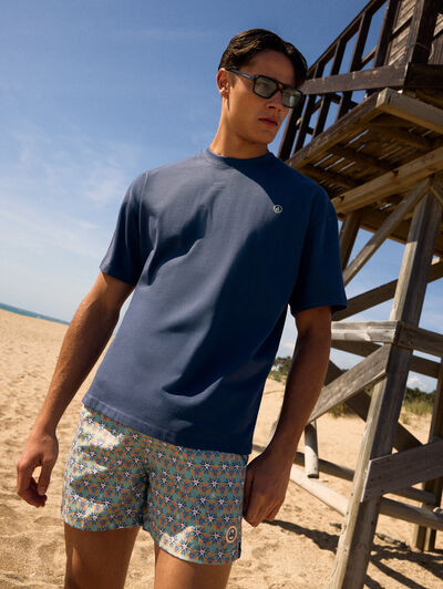 CAMISETA REVERSE AZUL MARINO