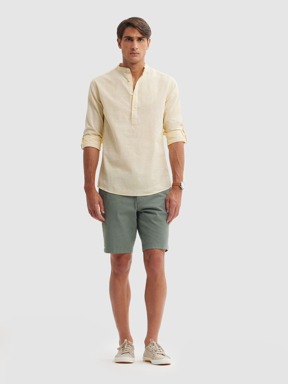POLERA LINO RAYAS MAO