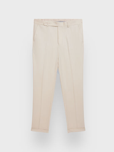 PANTALON CAPO ESTRUCTURA BEIGE