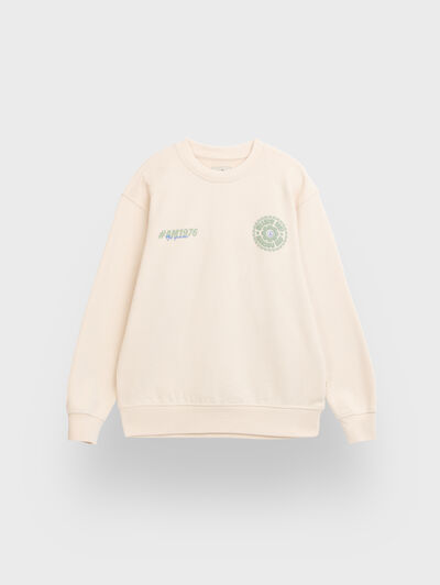 SUDADERA GENUINE KIDS CRUDO