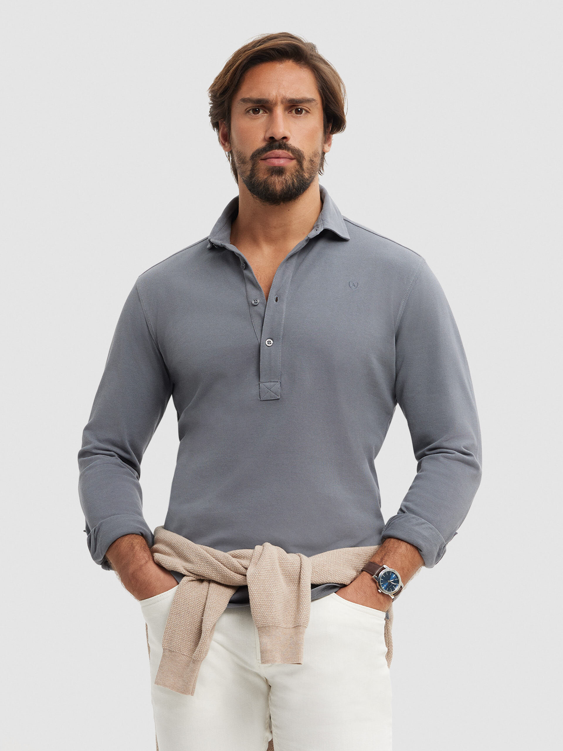 Polo manga larga shop alvaro moreno